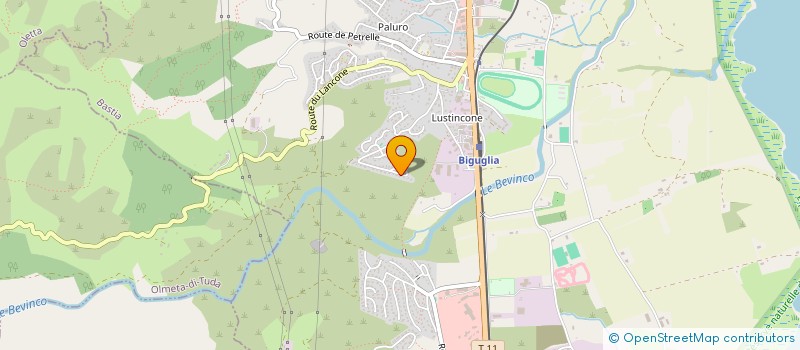 localisation de l'entreprise CLOPINNOV COMPAGNIE à BIGUGLIA