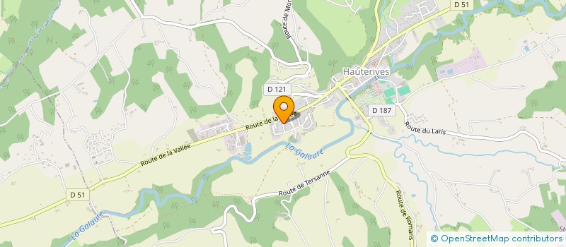 localisation de l'entreprise CLOPRO'TECH à HAUTERIVES