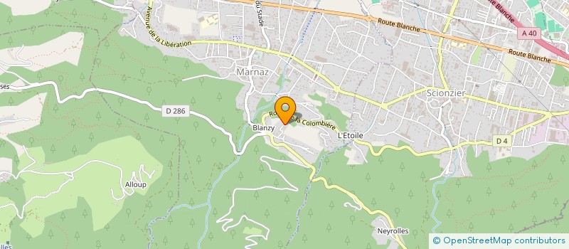 localisation de l'entreprise CLOPT à MARNAZ