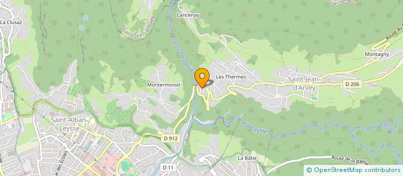 localisation de l'entreprise CLOQUIE COMBET  SAINT-JEAN-D'ARVEY