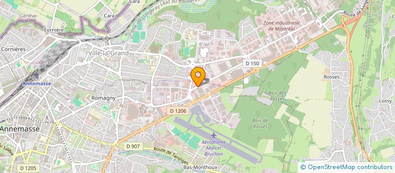 localisation de l'entreprise CLORA LIGHTING FRANCE  ANNEMASSE