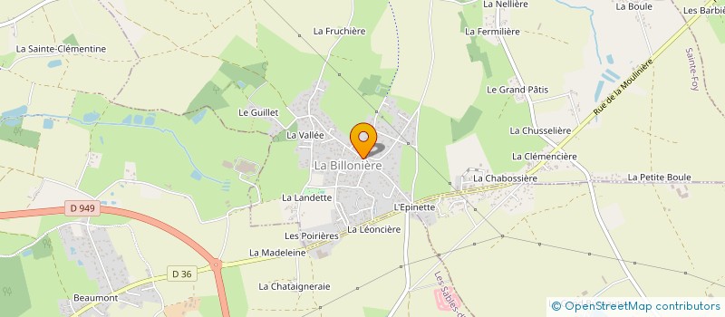 localisation de l'entreprise CLORAMA  SAINTE-FOY