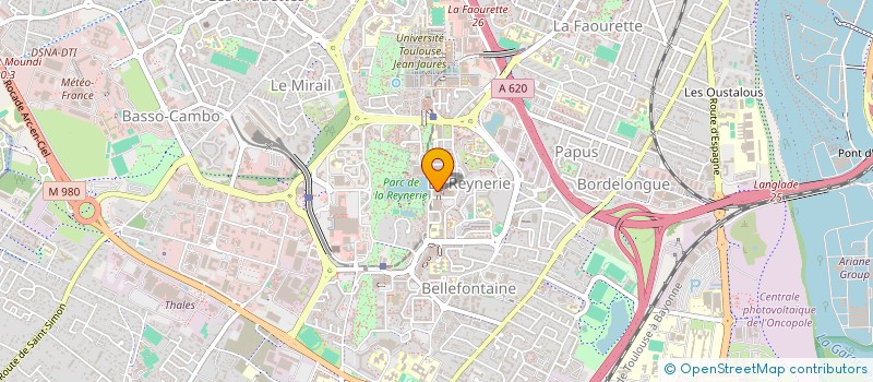 localisation de l'entreprise CLORE INVESTISSEMENT à TOULOUSE