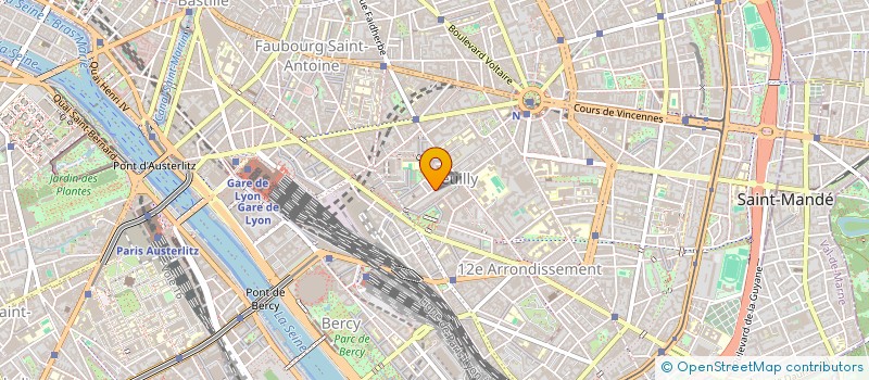 localisation de l'entreprise CLOREAL SARL à PARIS
