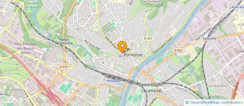 localisation de l'entreprise CLORELICE REALISATIONS à PONTOISE