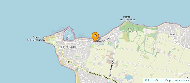 localisation de l'entreprise CLOREO à NOIRMOUTIER-EN-L'ILE