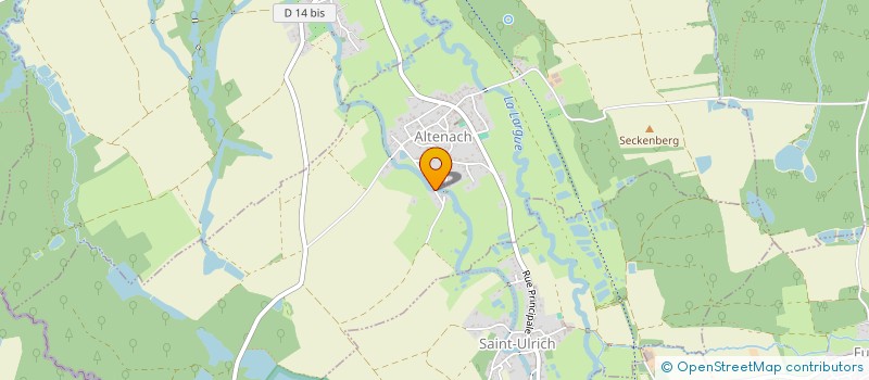 localisation de l'entreprise CLORY IMMO  ALTENACH