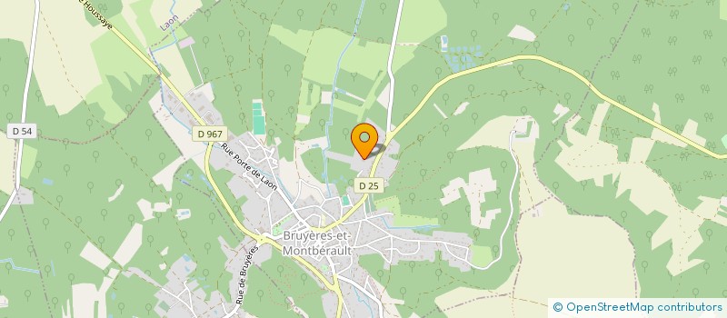 localisation de l'entreprise CLOS 47 à BRUYERES-ET-MONTBERAULT