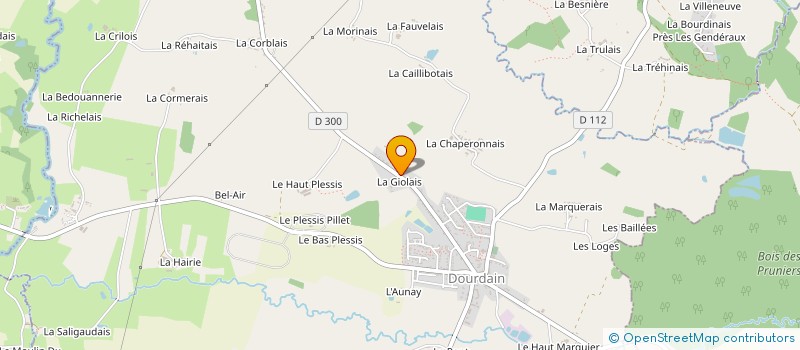 localisation de l'entreprise CLOS  DOURDAIN