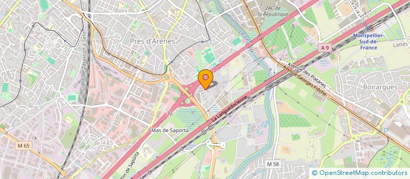 localisation de l'entreprise CLOS AMBROISE à MONTPELLIER