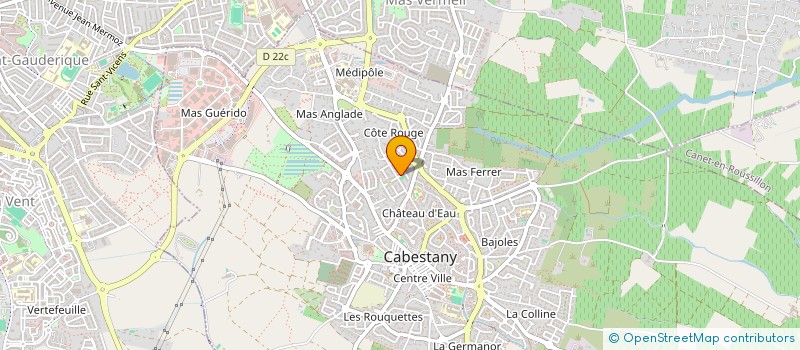 localisation de l'entreprise CLOS BANET CONSTRUCTION à CABESTANY