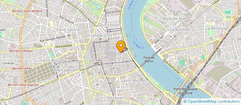 localisation de l'entreprise CLOS BEN  BORDEAUX