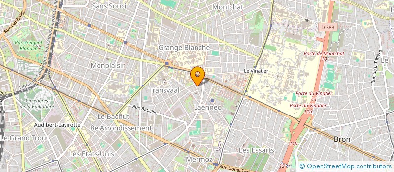 localisation de l'entreprise CLOS BERCHET  LYON