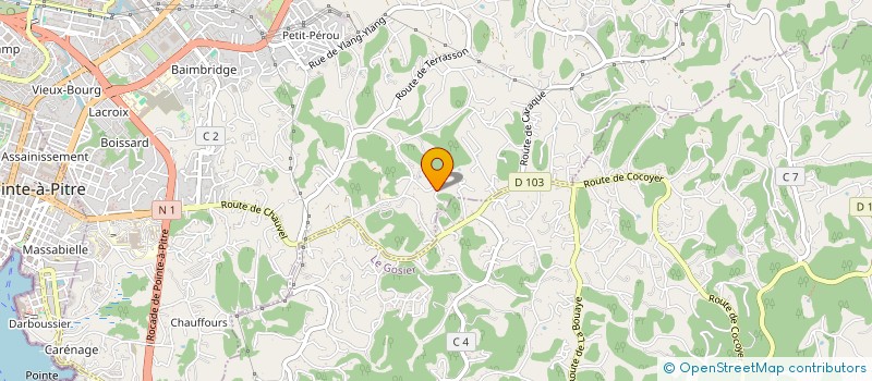 localisation de l'entreprise CLOS COUVERT SAGLIANO à LES ABYMES