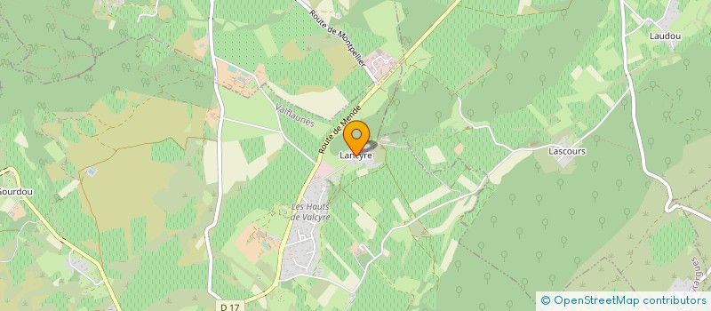 localisation de l'entreprise CLOS D ALEYRAC à VALFLAUNES