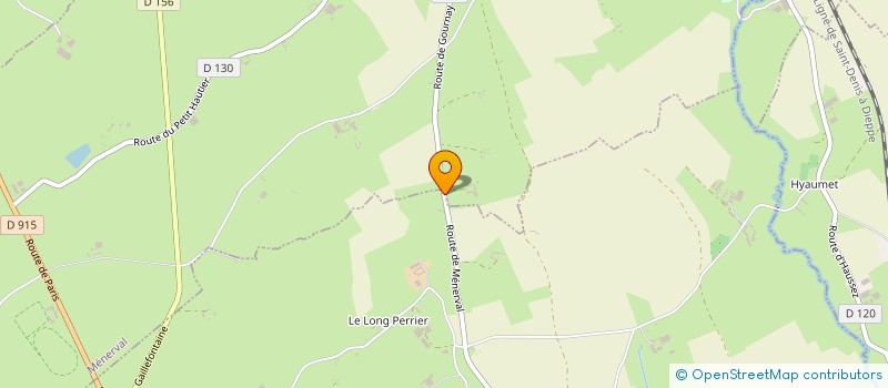 localisation de l'entreprise CLOS DE BELTAINE  MENERVAL