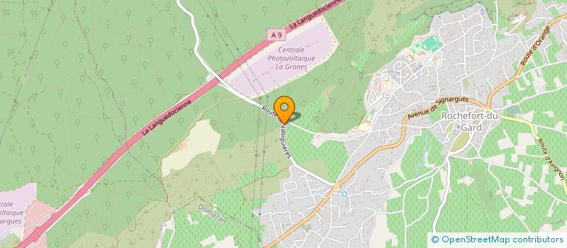 localisation de l'entreprise CLOS DE BRAUDE  ROCHEFORT-DU-GARD