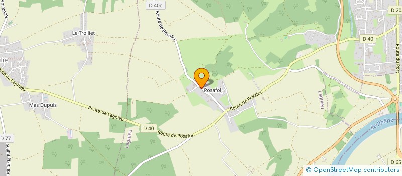 localisation de l'entreprise CLOS DE CHANAZ à LAGNIEU