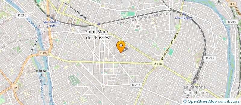 localisation de l'entreprise CLOS DE LA BRETONNERIE à SAINT-MAUR-DES-FOSSES