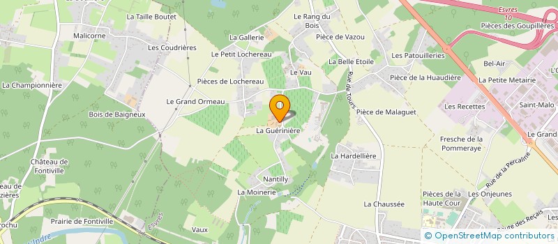 localisation de l'entreprise CLOS DE LA DOREE à ESVRES