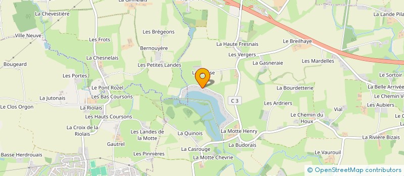 localisation de l'entreprise CLOS DE LA MOTTE à SAINT-GILLES
