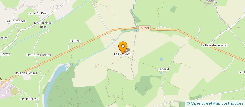 localisation de l'entreprise CLOS DE LEPAUD  BOURBON-L ARCHAMBAULT