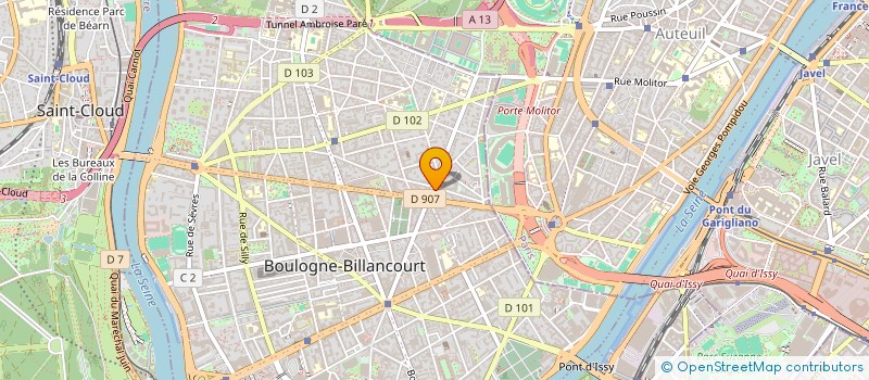 localisation de l'entreprise CLOS DE LIAS à BOULOGNE-BILLANCOURT