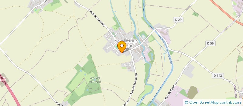 localisation de l'entreprise CLOS DE MELAN  NOYELLES-SUR-ESCAUT