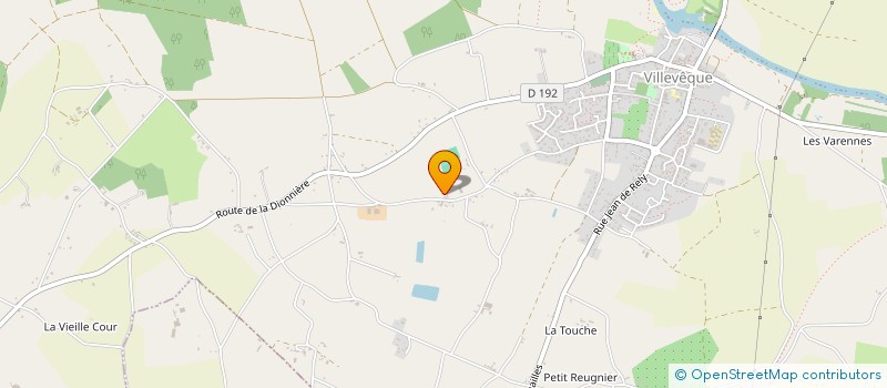 localisation de l'entreprise CLOS DE ROUYON  RIVES-DU-LOIR-EN-ANJOU