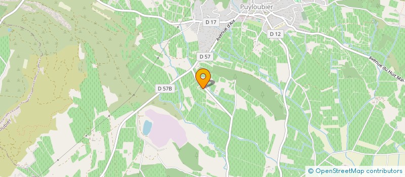 localisation de l'entreprise CLOS DE SOLIMAN  PUYLOUBIER