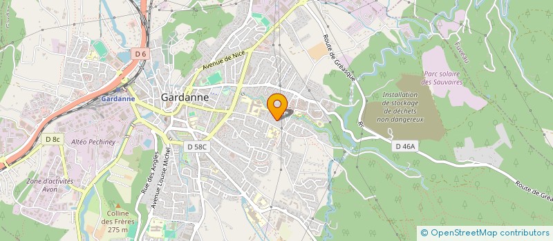 localisation de l'entreprise CLOS DES AIRES GARDANNE à GARDANNE