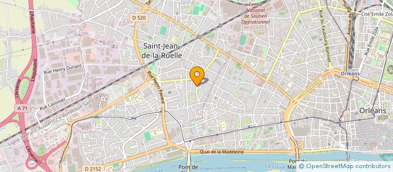 localisation de l'entreprise CLOS DES ARRACHIS  SAINT-JEAN-DE-LA-RUELLE