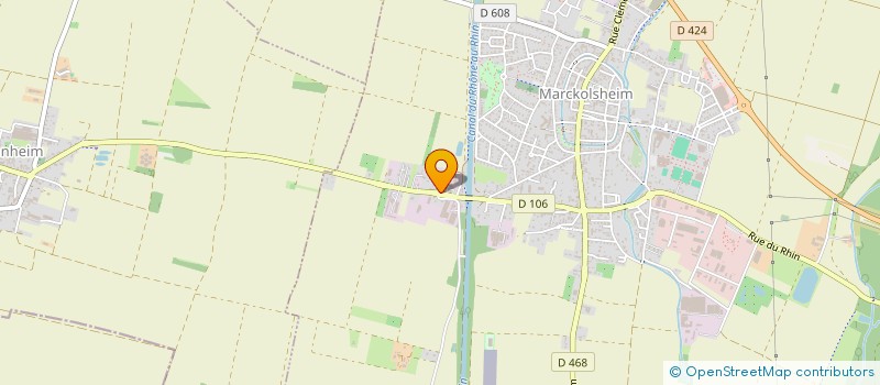 localisation de l'entreprise CLOS DES CAMELIAS  MARCKOLSHEIM
