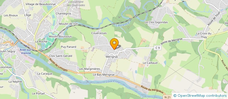localisation de l'entreprise CLOS DES CEDRES à ISLE