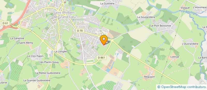 localisation de l'entreprise CLOS DES CRAIES  SAINT-PHILBERT-DE-GRAND-LIEU