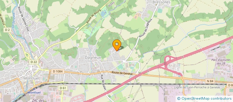 localisation de l'entreprise CLOS DES ILES  DAGNEUX