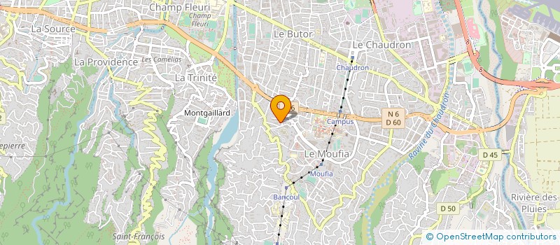 localisation de l'entreprise CLOS DES ORANGERS à SAINT-DENIS