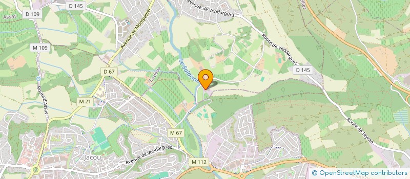 localisation de l'entreprise CLOS DES PEYRE  TEYRAN