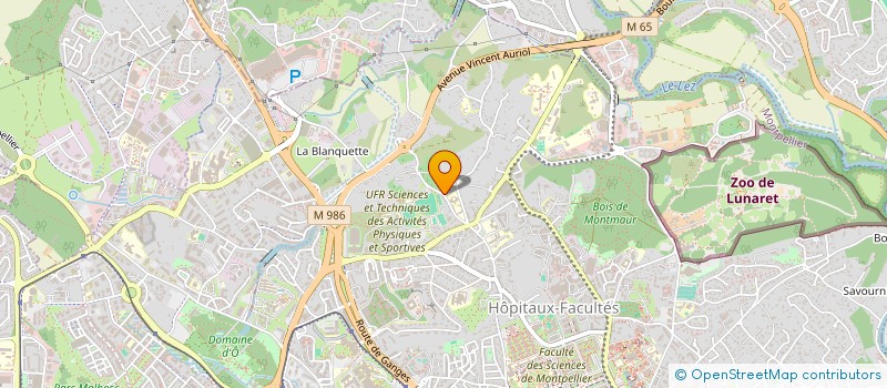 localisation de l'entreprise CLOS DES QUATRE VENTS à MONTPELLIER