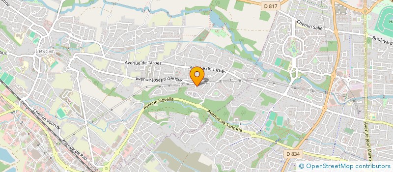 localisation de l'entreprise CLOS DES SUREAUX  LESCAR