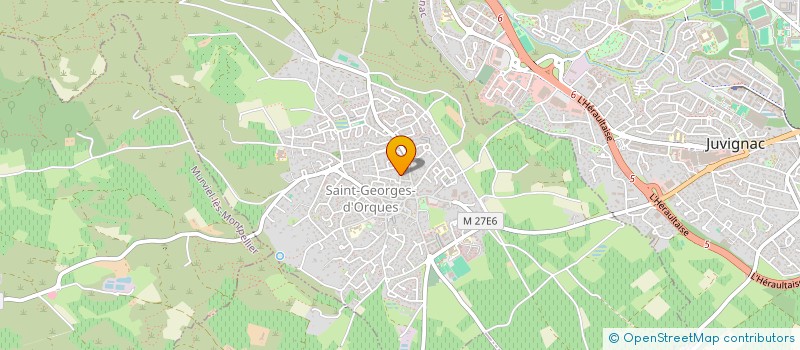 localisation de l'entreprise CLOS DES VERDIERS  SAINT-GEORGES-D'ORQUES