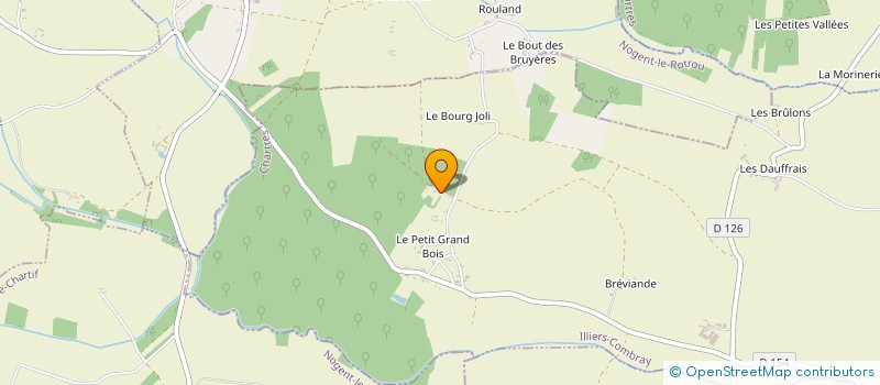 localisation de l'entreprise CLOS DIAMANT à ILLIERS-COMBRAY