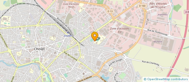 localisation de l'entreprise CLOS DU BOUIL à CHOLET