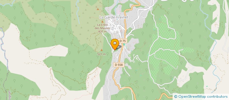 localisation de l'entreprise CLOS DU GRIZZLY  LA GARDE-FREINET