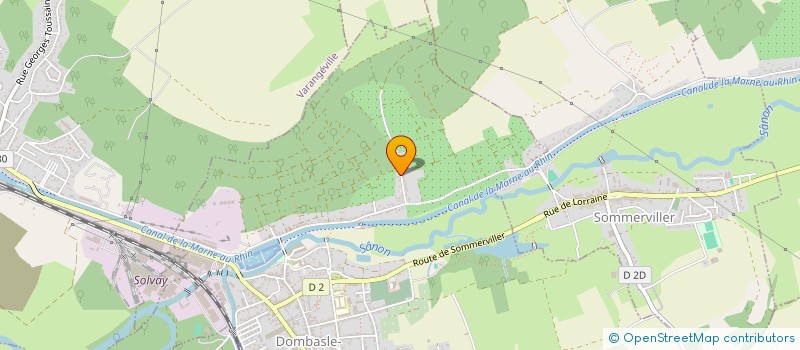localisation de l'entreprise CLOS DU LIEU-DIT A LA CHAPELLE  DOMBASLE-SUR-MEURTHE