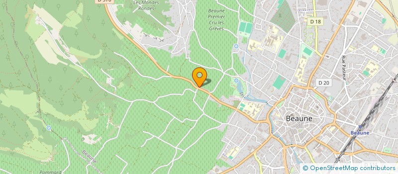 localisation de l'entreprise CLOS DU MARITAIN  BEAUNE