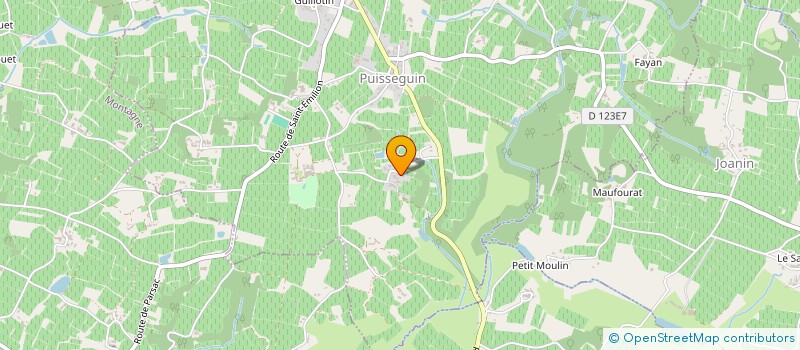 localisation de l'entreprise CLOS DU PAVILLON SAINT-GEORGES à MONTAGNE