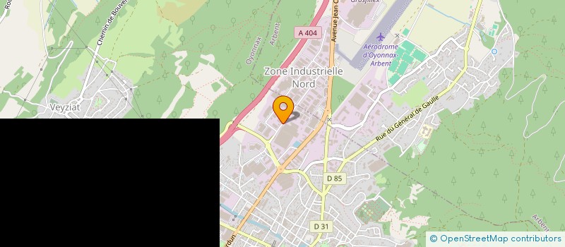 localisation de l'entreprise CLOS DU VAL FLEURI à OYONNAX
