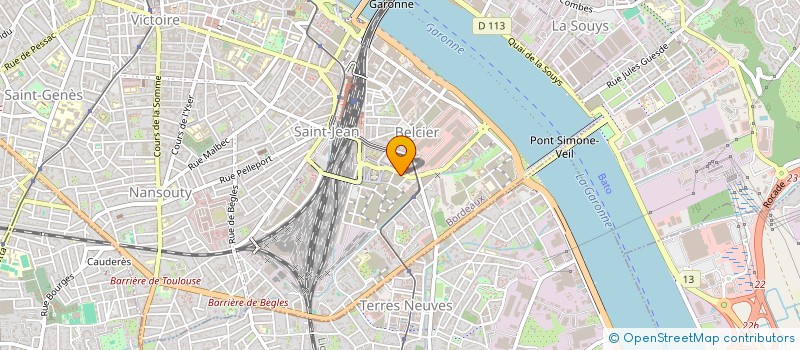 localisation de l'entreprise CLOS DUBREUIL à BORDEAUX