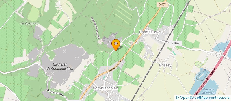 localisation de l'entreprise CLOS ET DOMAINES D'ARDHUY à CORGOLOIN